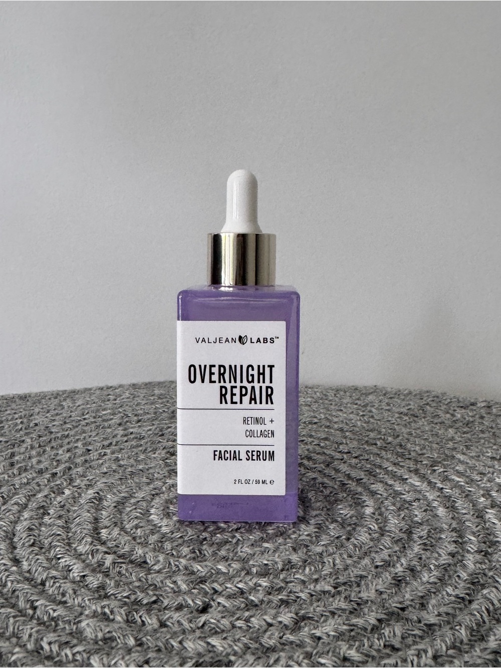 Valjean Labs Overnight Repair Facial Serum - Purple